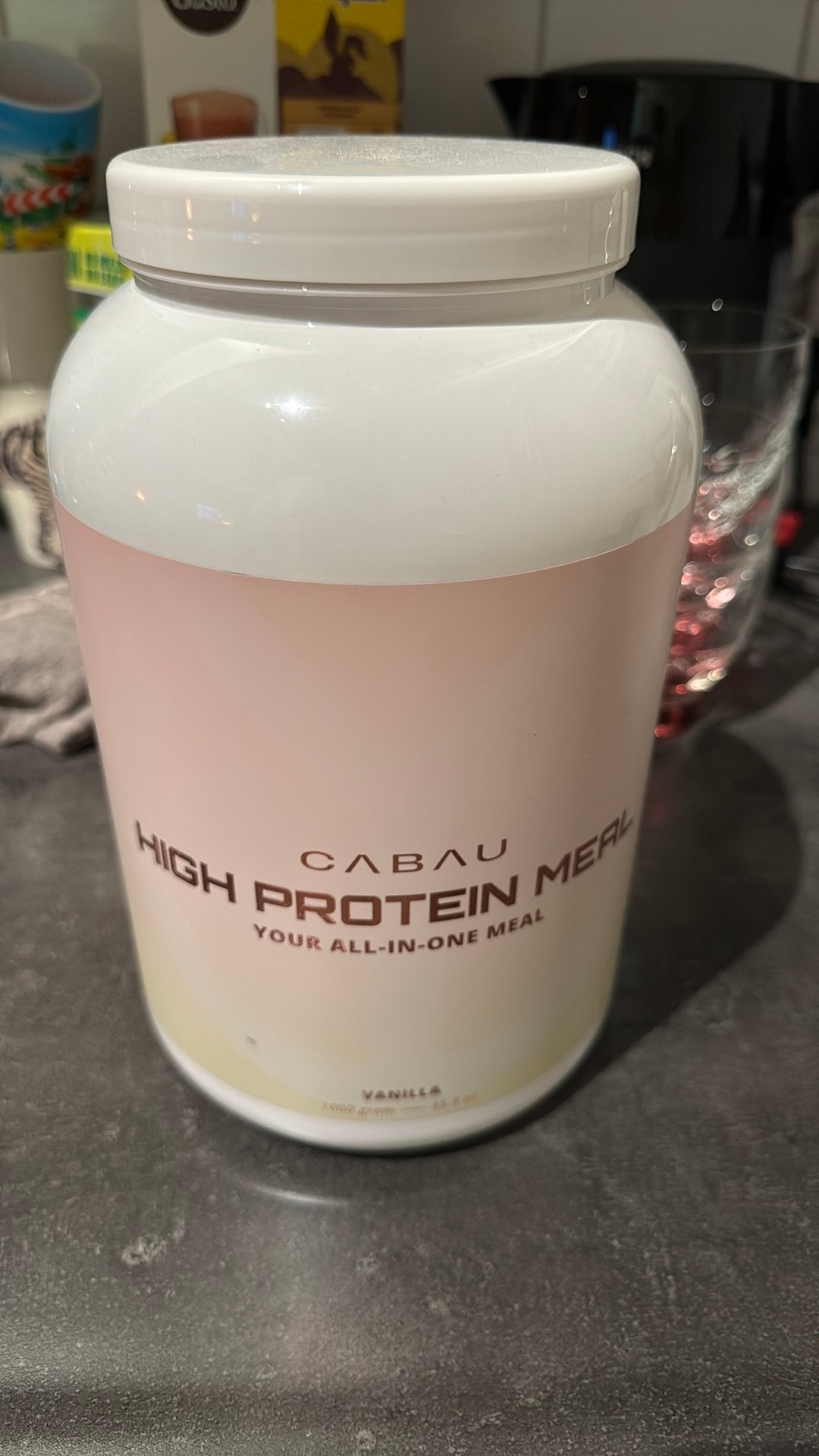 Cabau High Protein Meal - Vanille All-in-One Maaltijd, Ophalen of Verzenden, Gebruikt, Poeder of Drank