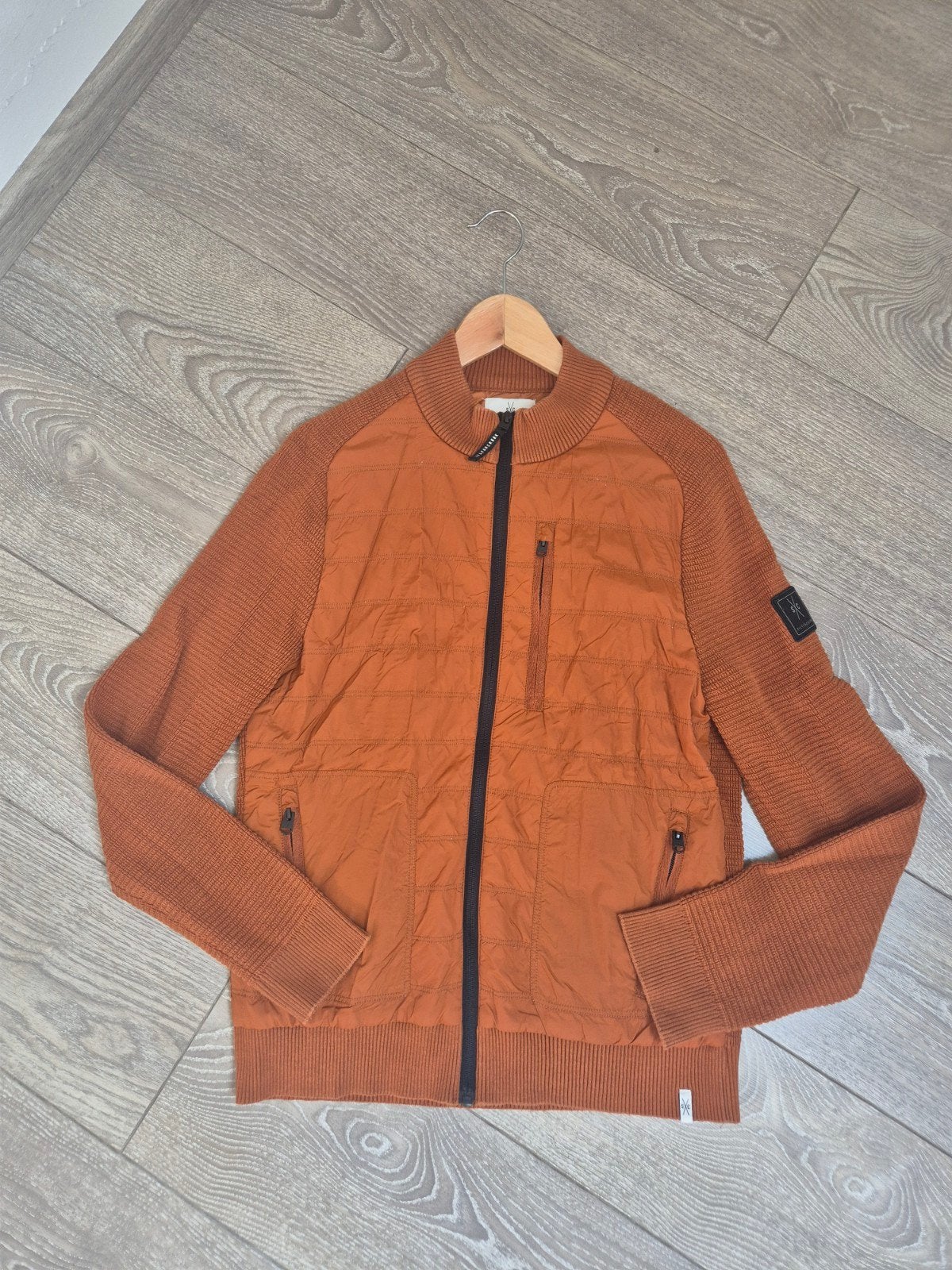 Cognac kleurig vest.  M, Kleding | Heren, Truien en Vesten, Bruin, Gedragen, Silver Creek, Verzenden