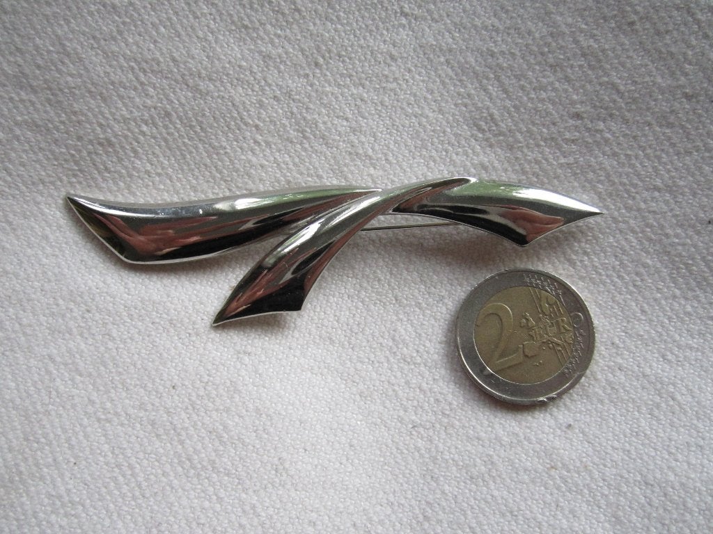 31.  Schitterende oude broche, JJ 1988, Ophalen, Overige materialen, Broche