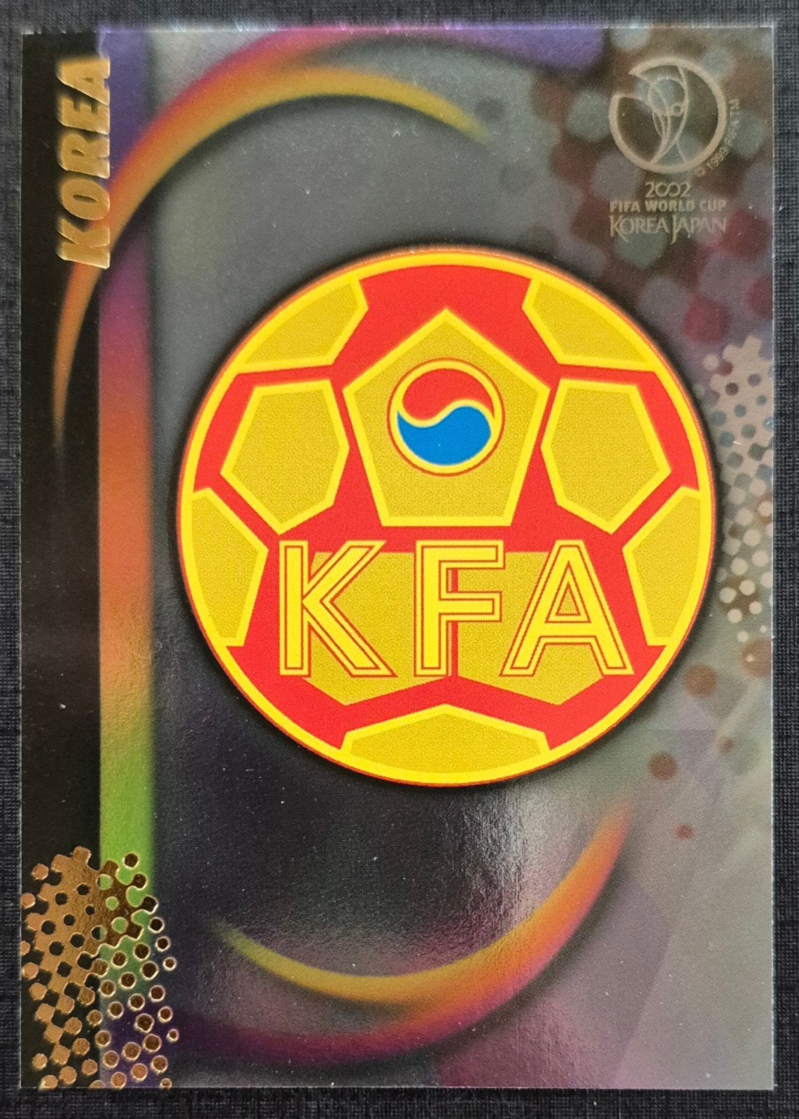 Panini embleem Zuid Koreaanse voetbalbond WK 2002, Ophalen of Verzenden, Zo goed als nieuw, Plaatje