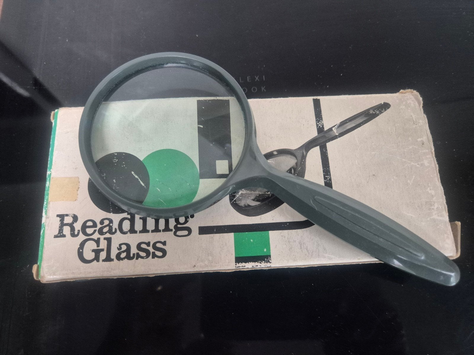 retro loep /vergrootglas, Ophalen of Verzenden, Zo goed als nieuw, Vergrootglas of Loep