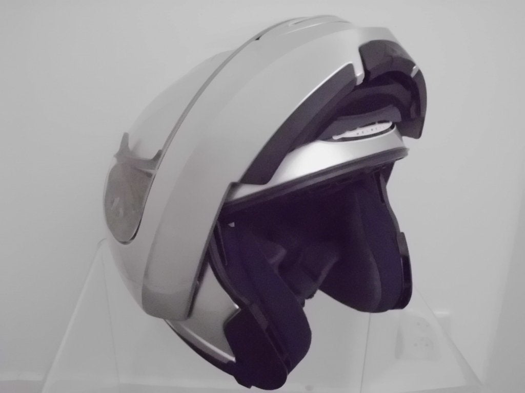 HJC FS-MAXN systeenhelm maat M medium 58 zilvermetallic hoes, M, Dames, HJC, Ophalen of Verzenden