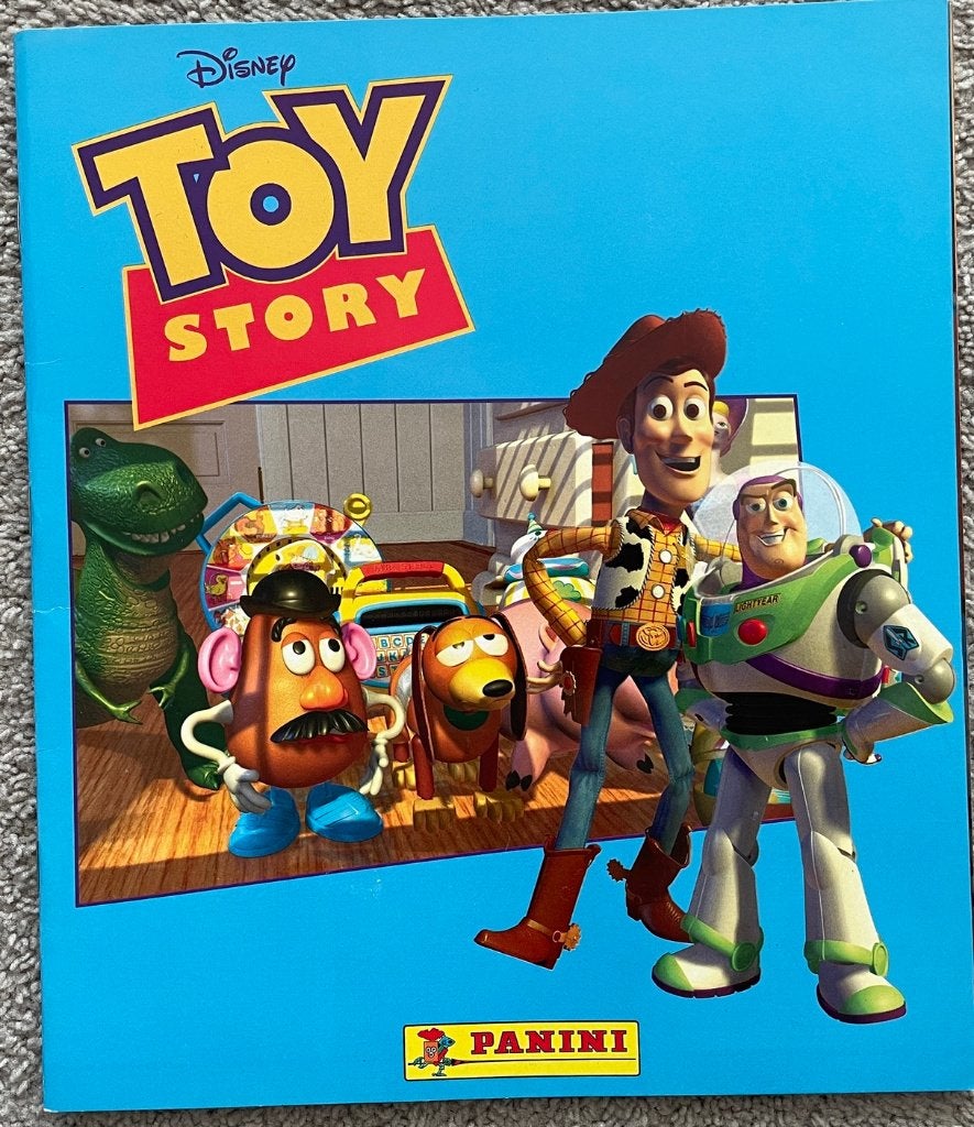Disney Toy Story Panini sticker album (compleet), Ophalen of Verzenden, Overige figuren, Zo goed als nieuw, Plaatje of Poster