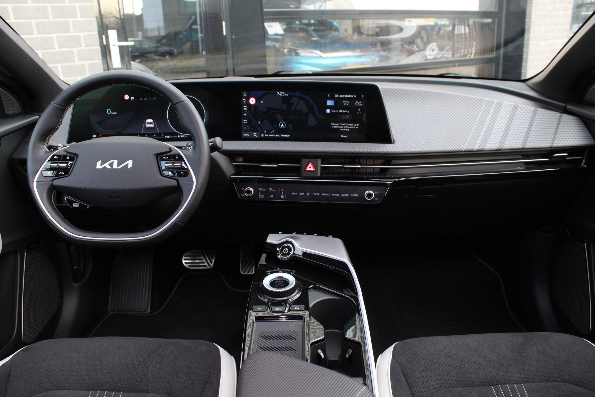 Kia Ev6 GT-Line 77.4 kWh / Panoramadak / Meridian / SOH 96.6, Auto's, Kia, Automaat, Achterwielaandrijving, Gebruikt, Met garantie (alle)
