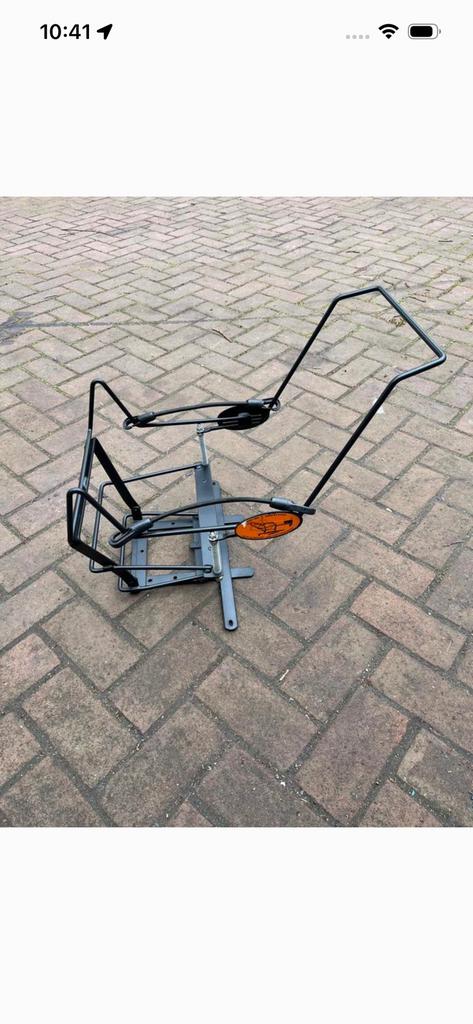 Steco Maxi Cosi drager Bakfiets compleet, Ophalen, Zo goed als nieuw