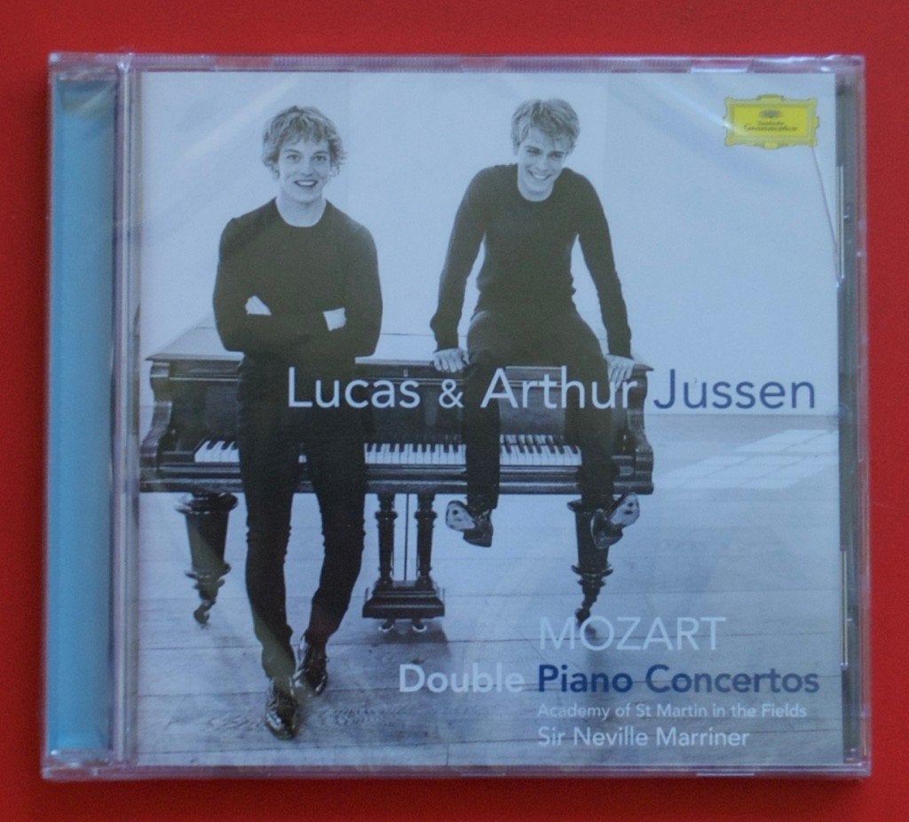 cd Lucas & Arthur Jussen Double Piano Concertos uit 2015, Ophalen of Verzenden, Classicisme, Zo goed als nieuw, Overige typen