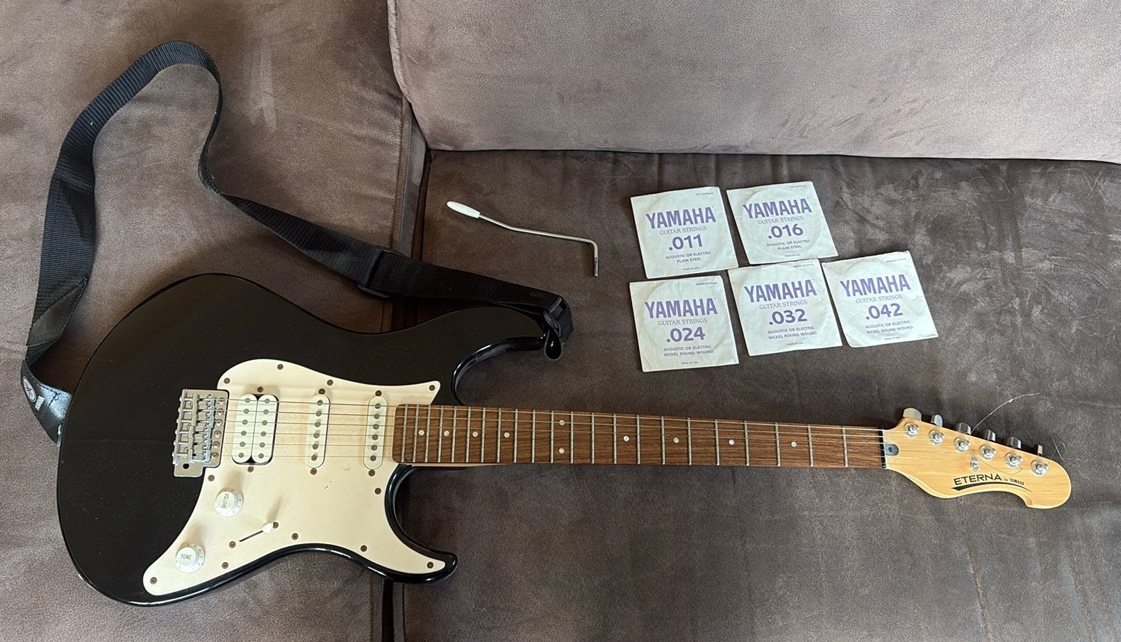Elektrische gitaar Eterna by Stagg, Ophalen, Gebruikt, Solid body, Overige merken