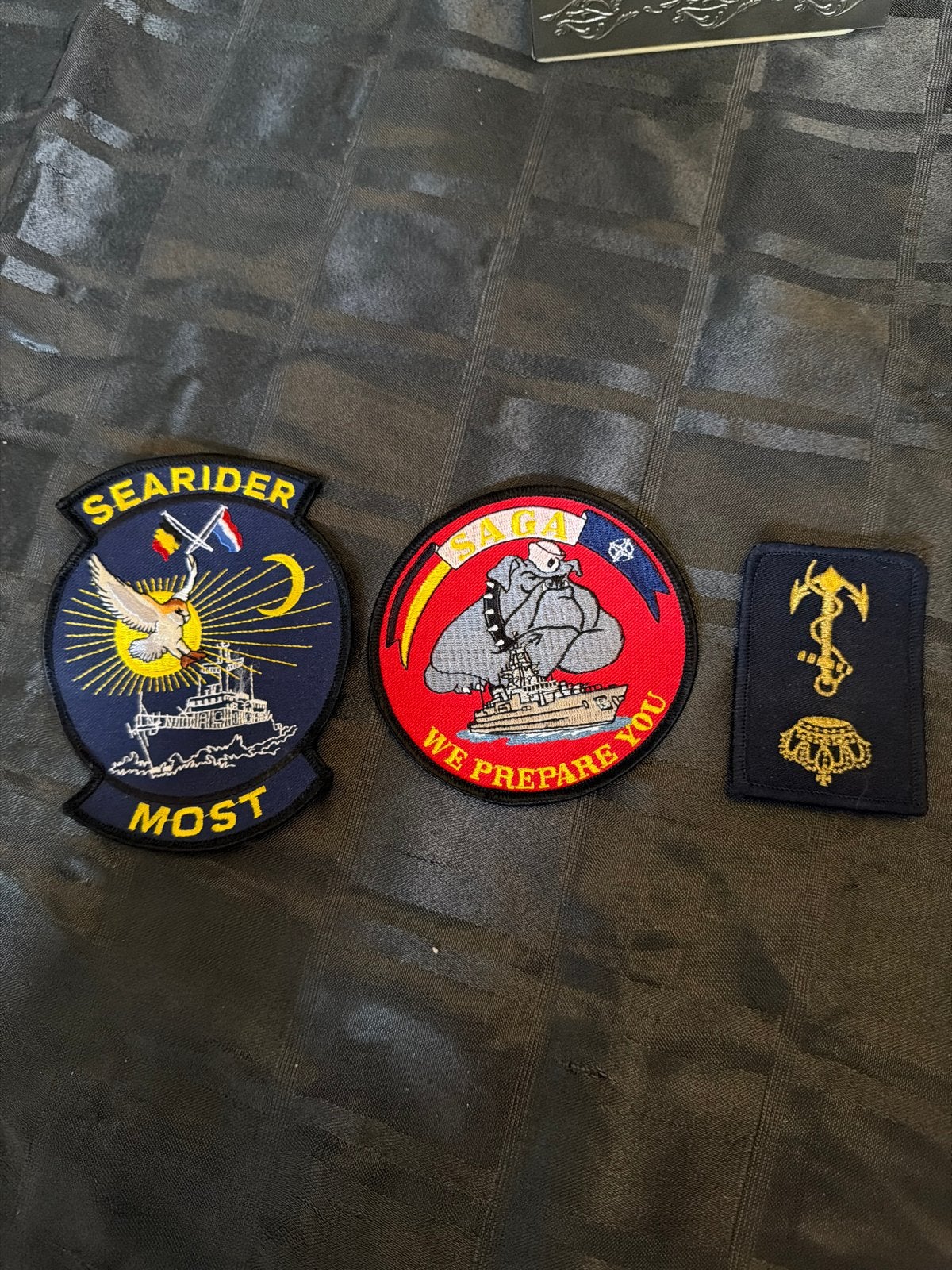 Militaire emblemen en badges - Marine, Ophalen, Marine, Overige gebieden, Embleem of Badge
