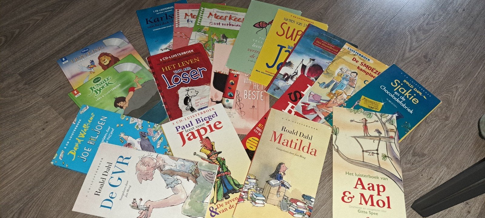 Grote collectie luisterboeken (CD), Boeken, Ophalen, Gelezen