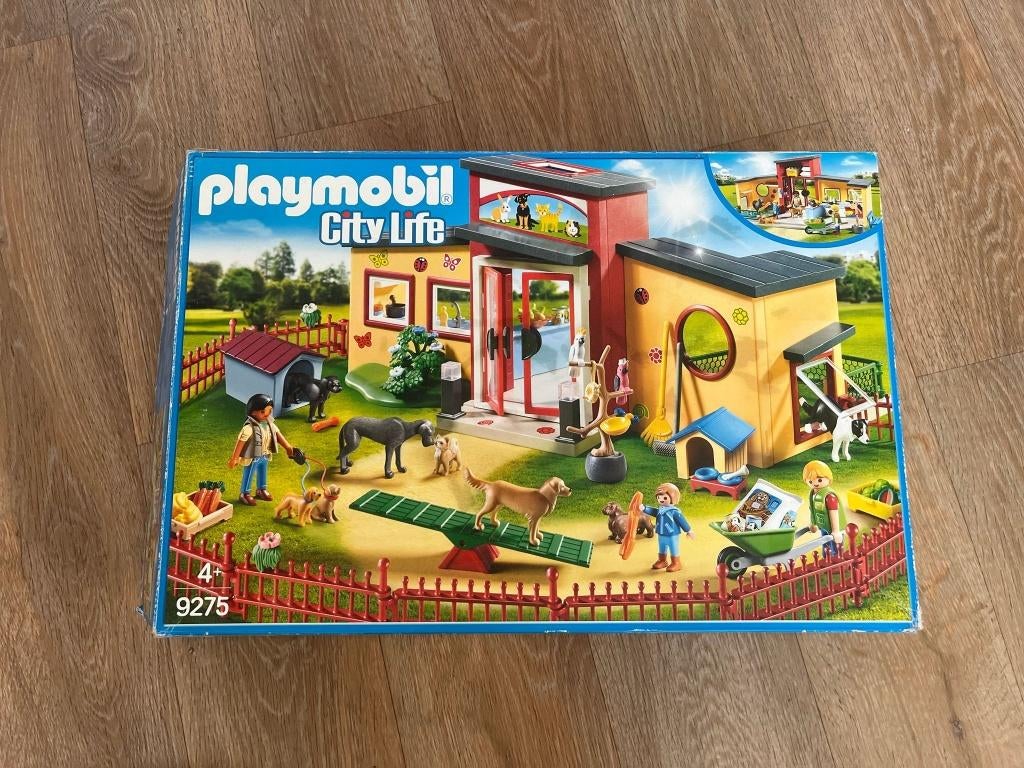 playmobil 9275 honden pension, Ophalen, Zo goed als nieuw, Complete set