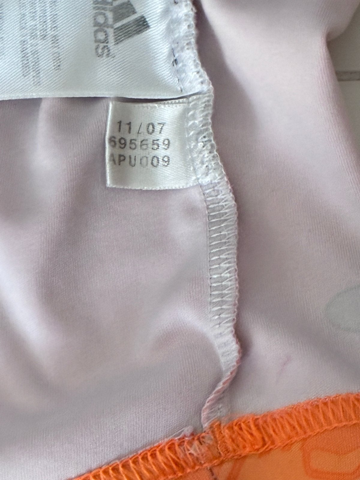 Adidas Olympique Marseille Thuisshirt 2007/2008, Ophalen, Maat 48/50 (M), Oranje, Voetbal
