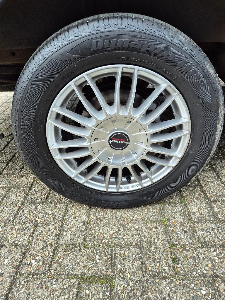 Mercedes sprinter borbet velgenset 18 inch, Auto-onderdelen, Banden en Velgen, Ophalen, 18 inch, Bestelwagen, Velg(en)