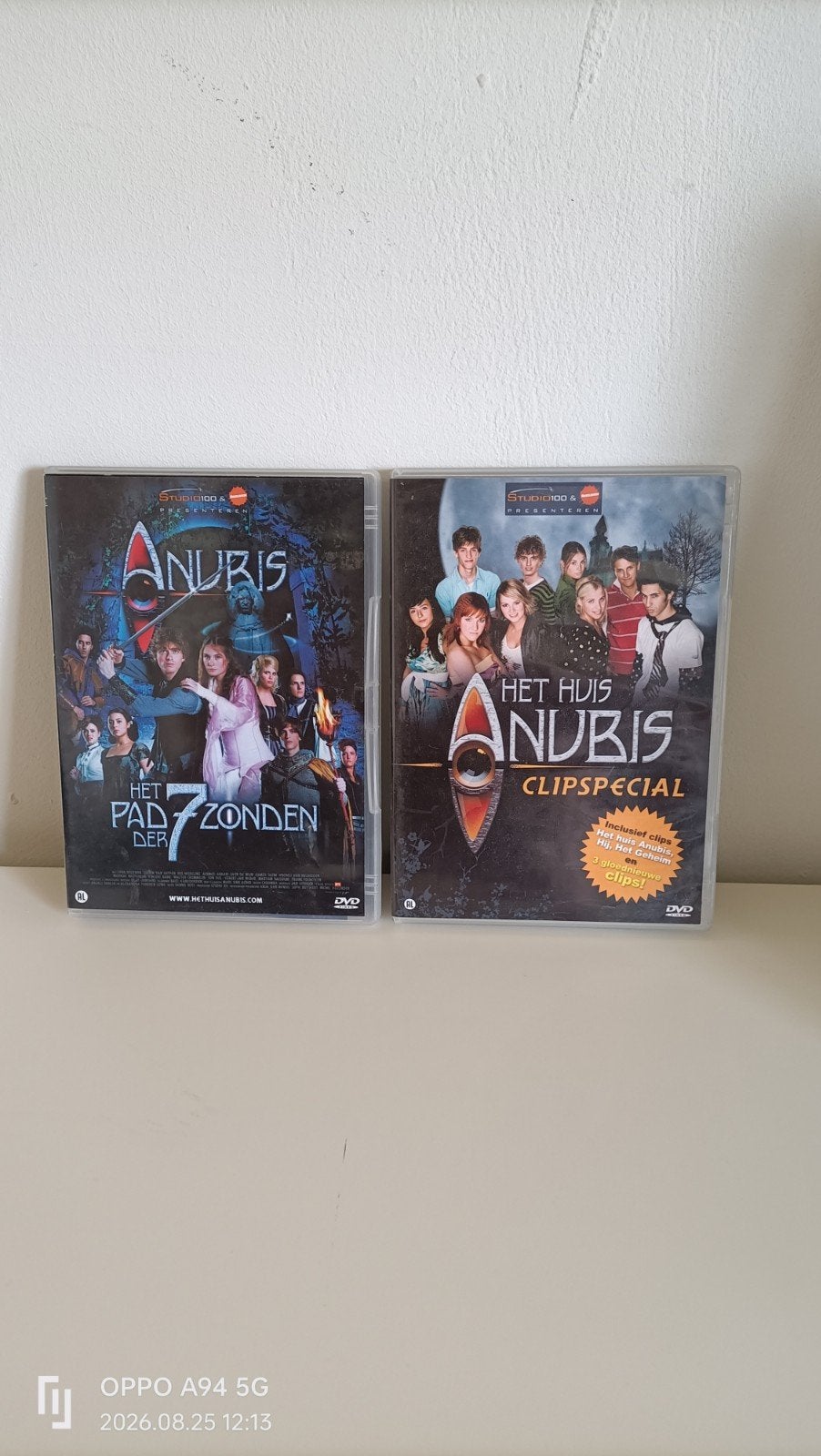 Het Huis Anubis DVD set: Het Pad der 7 Zonden & Clipspecial, Gebruikt, Alle leeftijden, Familie, Box/collectie