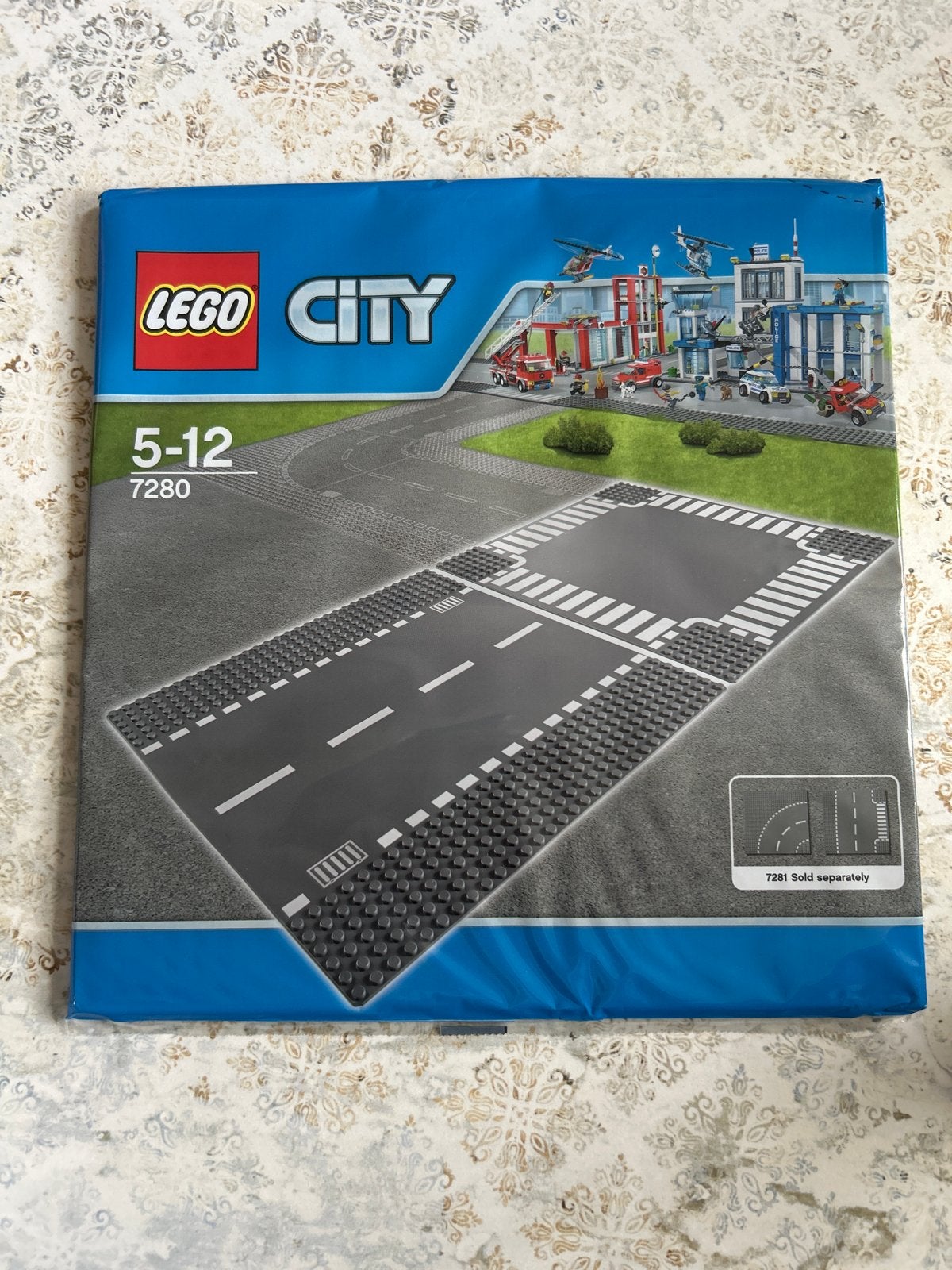 LEGO CITY 7280 straatplaten nieuw in verpakking, Ophalen of Verzenden, Nieuw