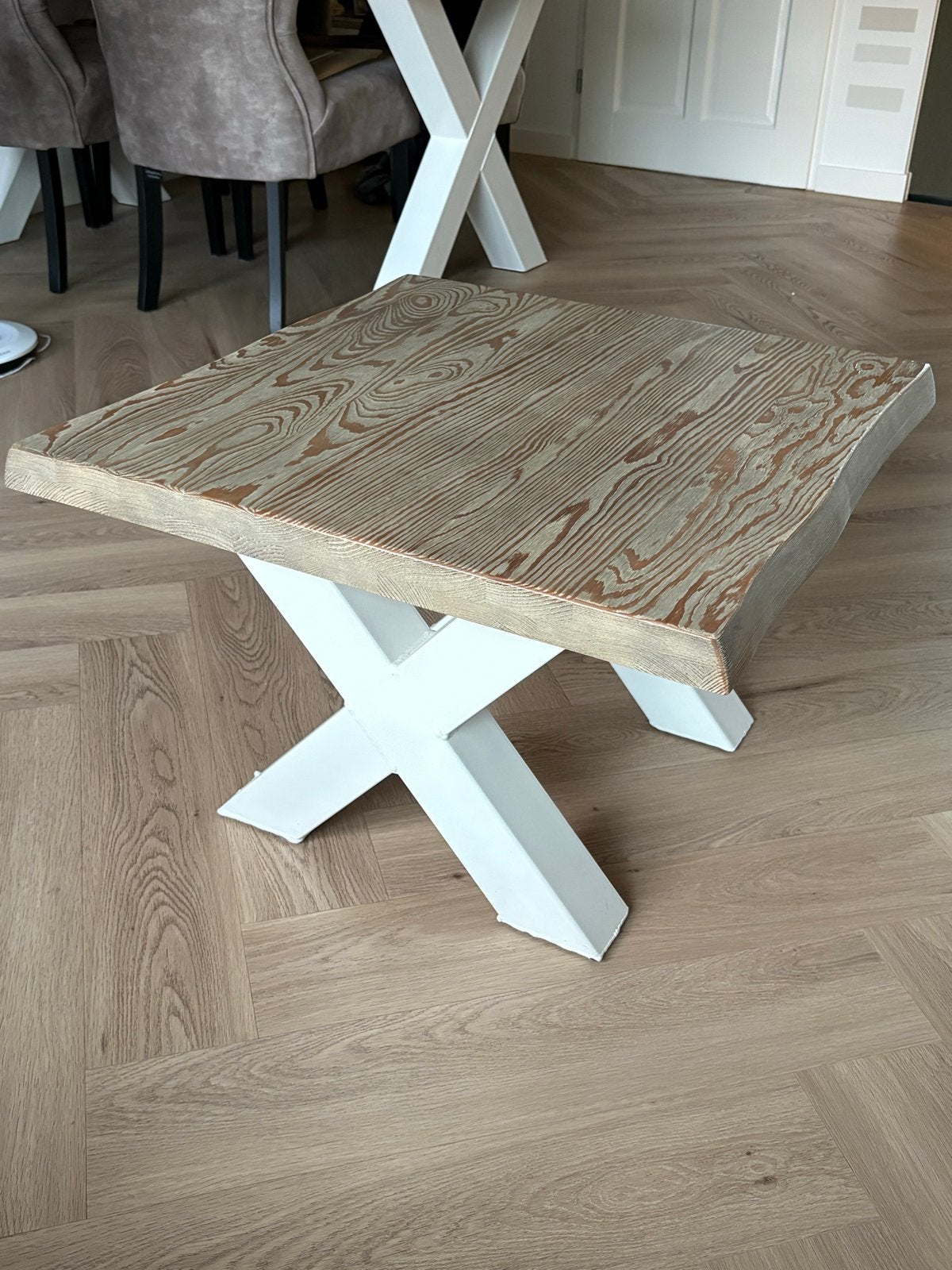 Salontafel 70x70 cm - Zeer goede staat, Ophalen, Vierkant, 50 tot 100 cm, Zo goed als nieuw