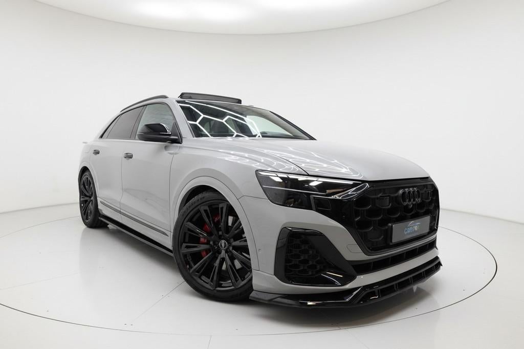 Audi Q8 60 TFSI e quattro 3x S LINE PANO RS STOEL 360 HUD B&, Automaat, Gebruikt, 2995 cc, 462 pk