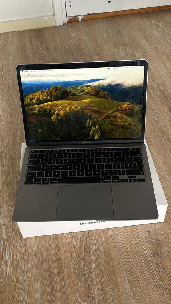 MacBook Air retina 13” 2020 Intel i7 8GB 256GB, Gebruikt, 256 GB, Qwerty, 8 GB