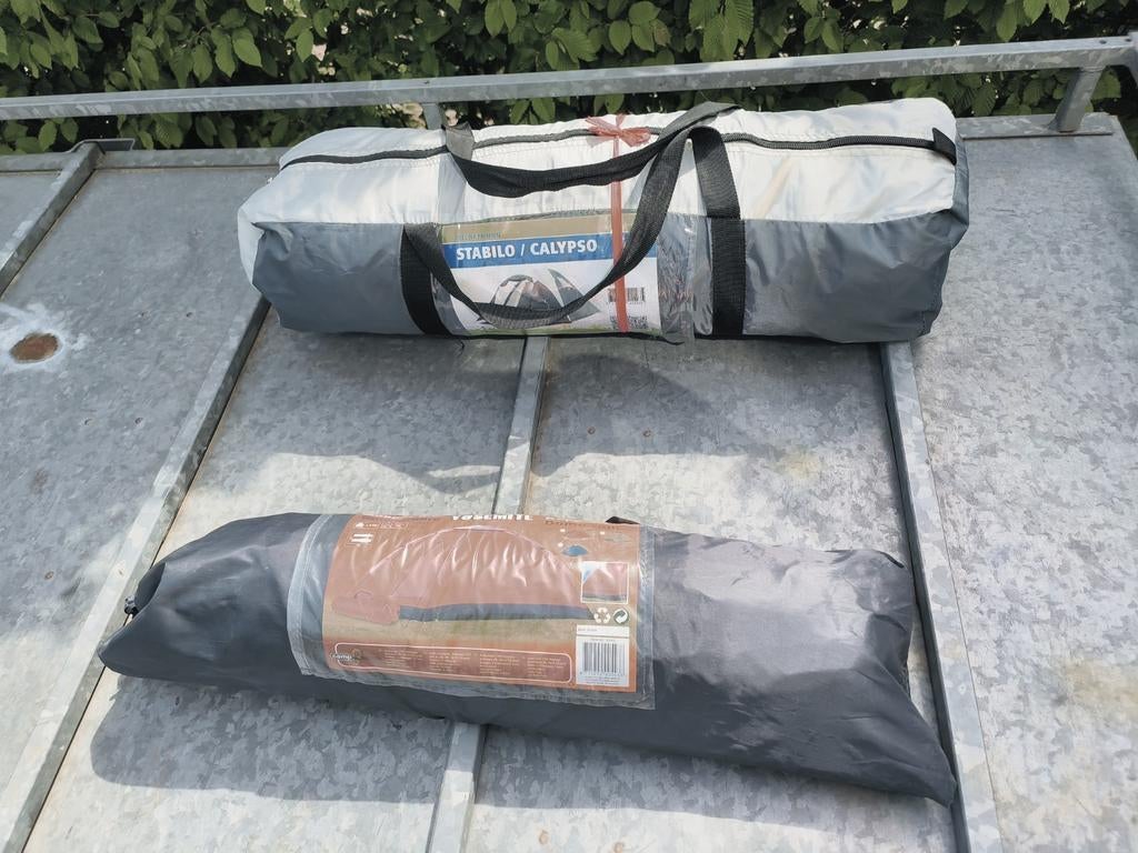 2 Nieuwe Koepeltenten: Stabilo Calypso & Yosemite, Ophalen
