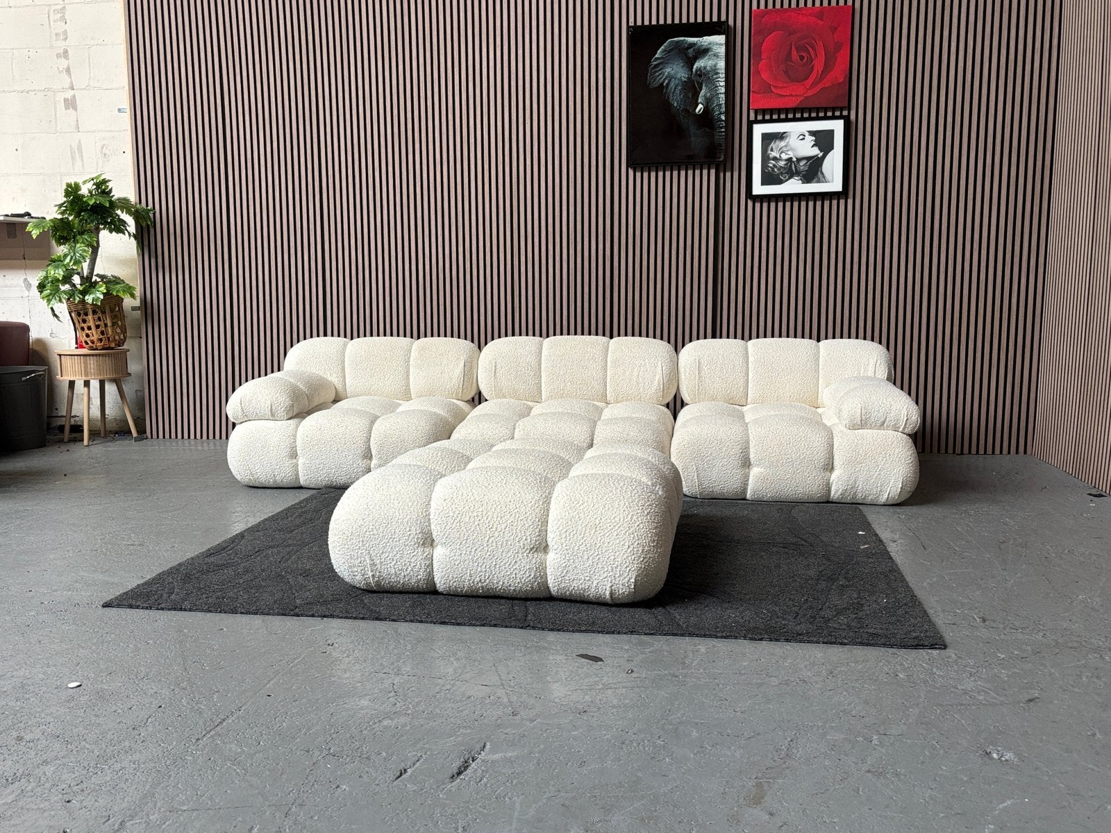 GRATIS LEVERING Japandi Elementenbank 295x90 GEREINIGD, 250 tot 300 cm, Hoekbank, 75 tot 100 cm, Ophalen of Verzenden