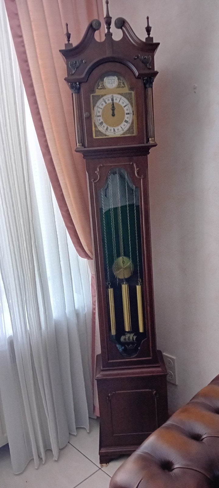 Klassieke staande klok 'Big Ben' - slaat elk kwartier, Antiek en Kunst, Ophalen