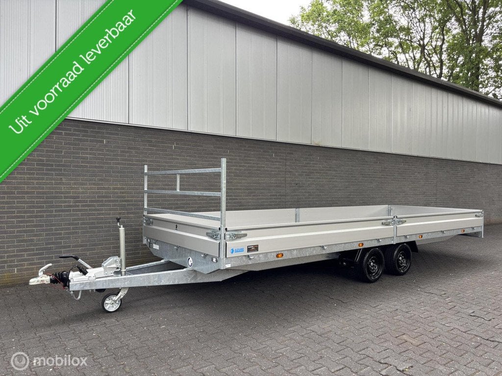 Hapert Azure 3500 KG parabool plateauwagen 605x200 cm Bj.26!, Transport Trading, Nieuw, Info@transporttrading.nl, De Grift 15 Nieuwleusen