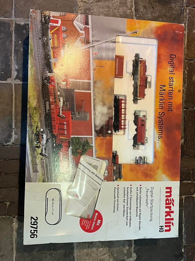 Märklin Startset 29756, Hobby en Vrije tijd, Modeltreinen | H0, Ophalen, Wisselstroom, Treinset, Zo goed als nieuw