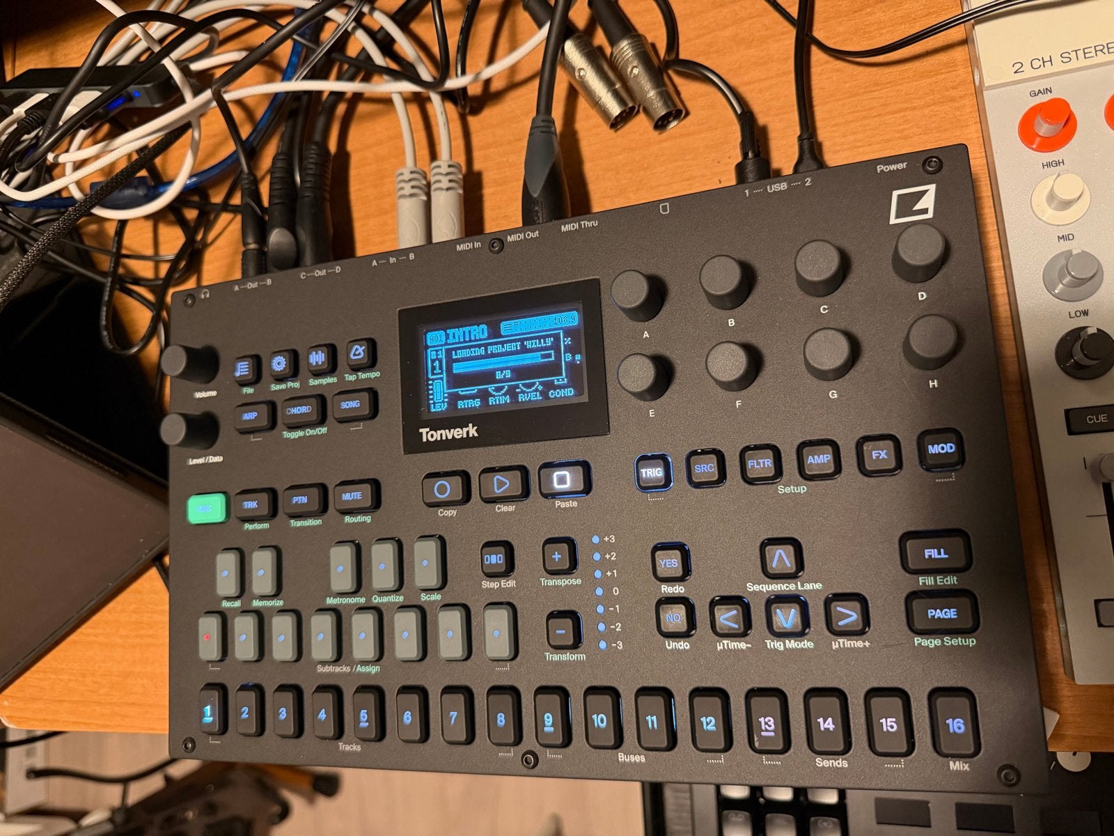Elektron Tonverk - Multi Sampler, Overige aantallen, Zo goed als nieuw, Met midi-aansluiting, Ophalen