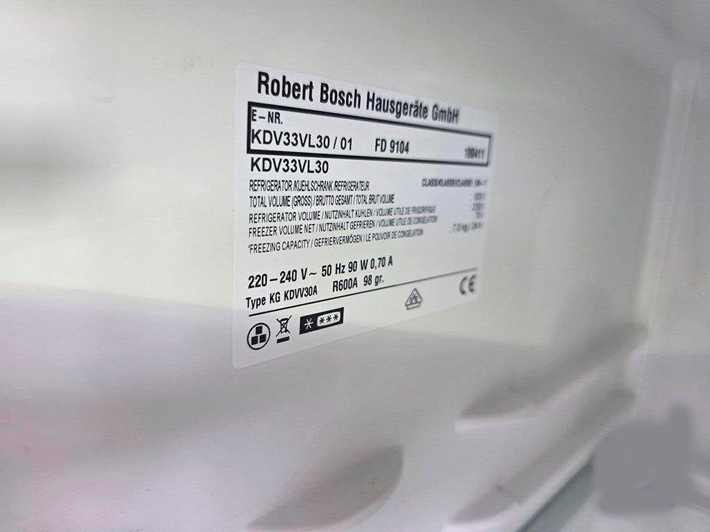 Foto 5 van Bosch KDV33VL30 Koel-vriescombinatie - Zeer weinig gebruikt