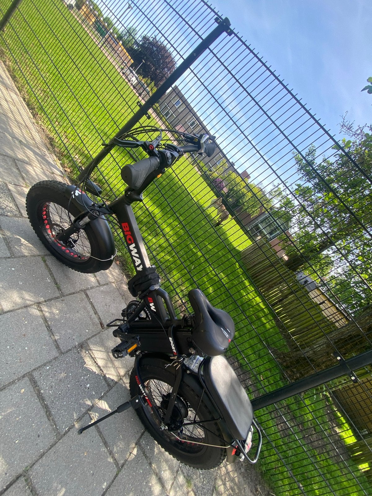 Big Way opvouwbare fatbike - Compleet en werkt goed, Fietsen en Brommers, Elektrische fietsen, Ophalen, Gebruikt, Overige merken