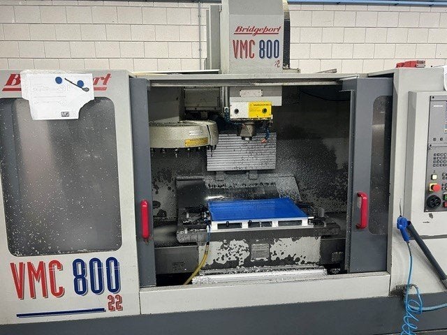 freesmachine Bridgeport VMC 800/22 - Heidenhain, Doe-het-zelf en Verbouw, Ophalen, Gebruikt, Elektrisch, Bovenfrees