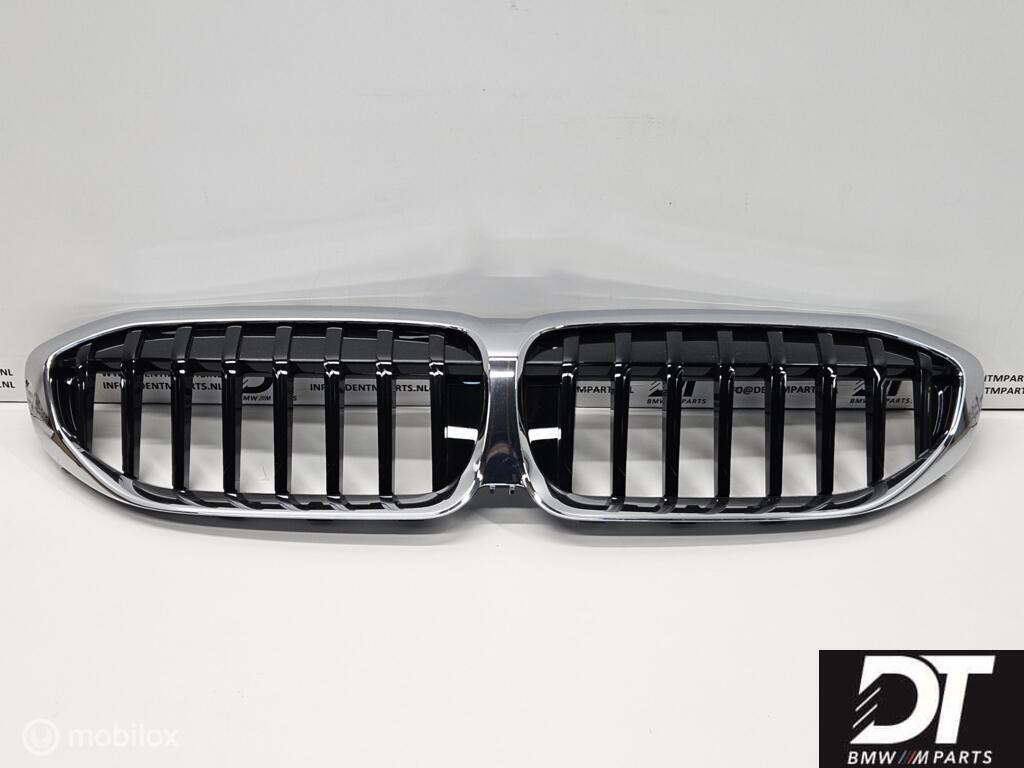 Grille BMW 3-serie G20 G21 51138075665, Auto-onderdelen, Carrosserie en Plaatwerk, Gebruikt, Ophalen of Verzenden