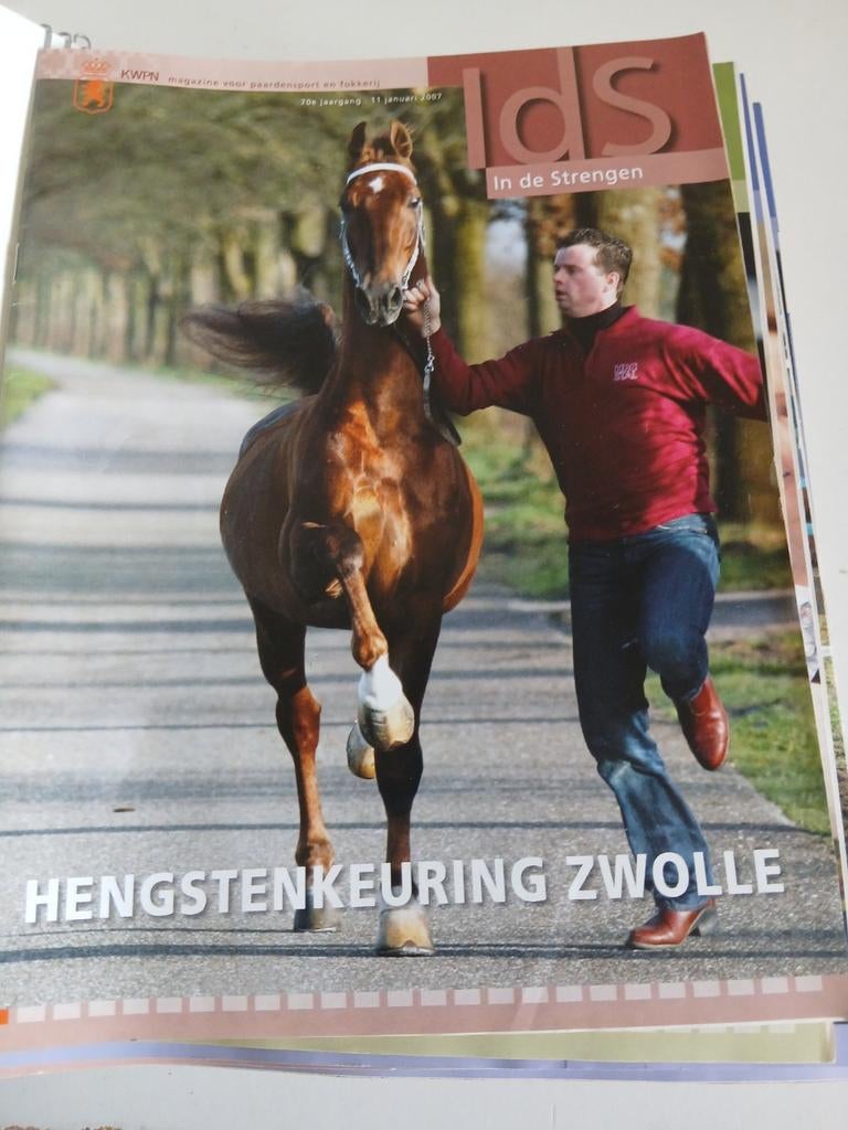 Grote verzameling KWPN Magazine voorheen "In de Strengen", Ophalen