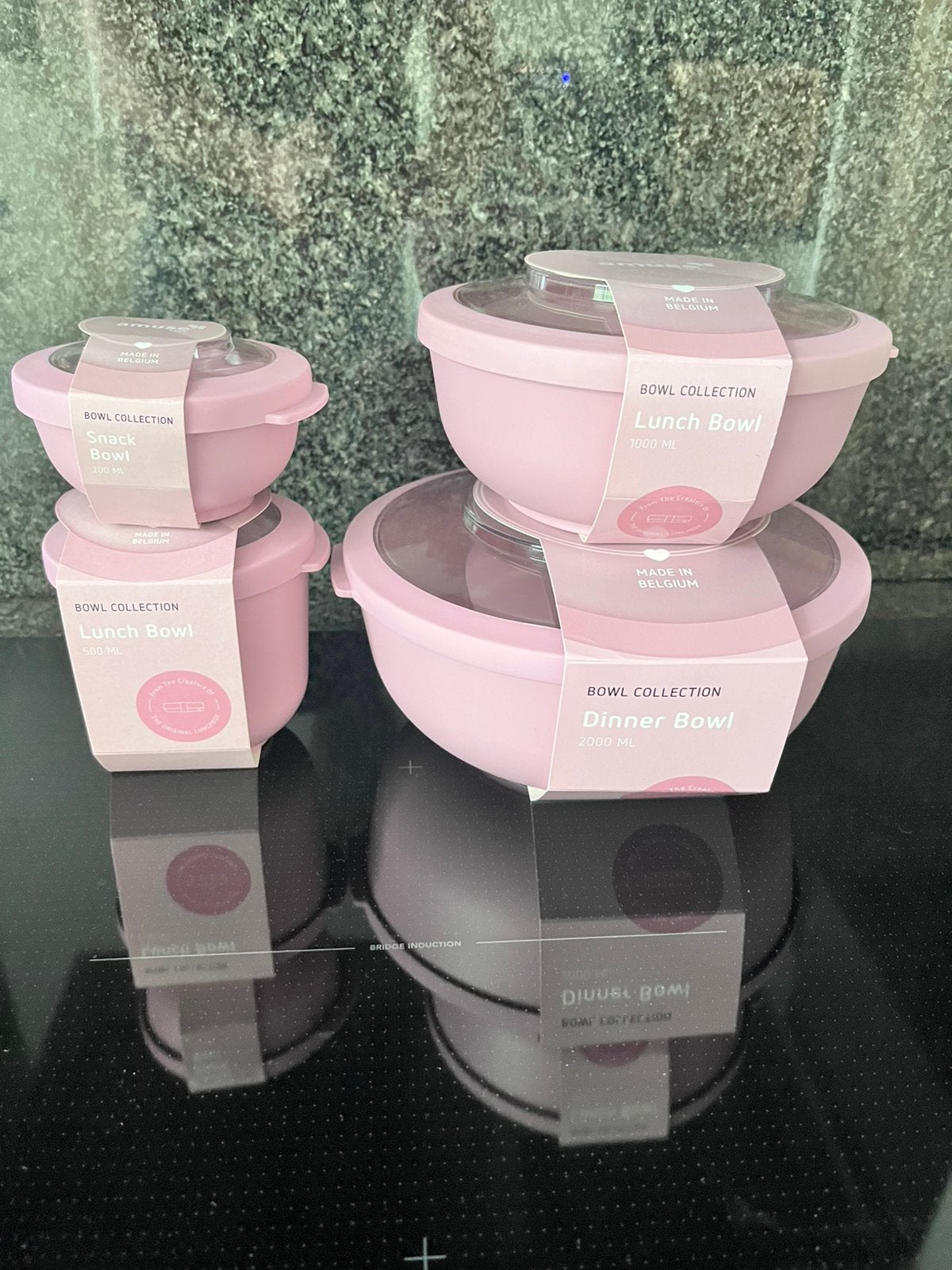 Amuse vershoudbakjes set vsn 4, Bewaardoos, Nieuw, Ophalen of Verzenden, 2000 ml