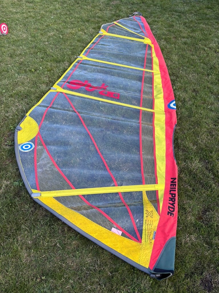 Neilpryde 4.6 surfzeil, Ophalen, Gebruikt, 3.5 tot 5 m², Neilpryde