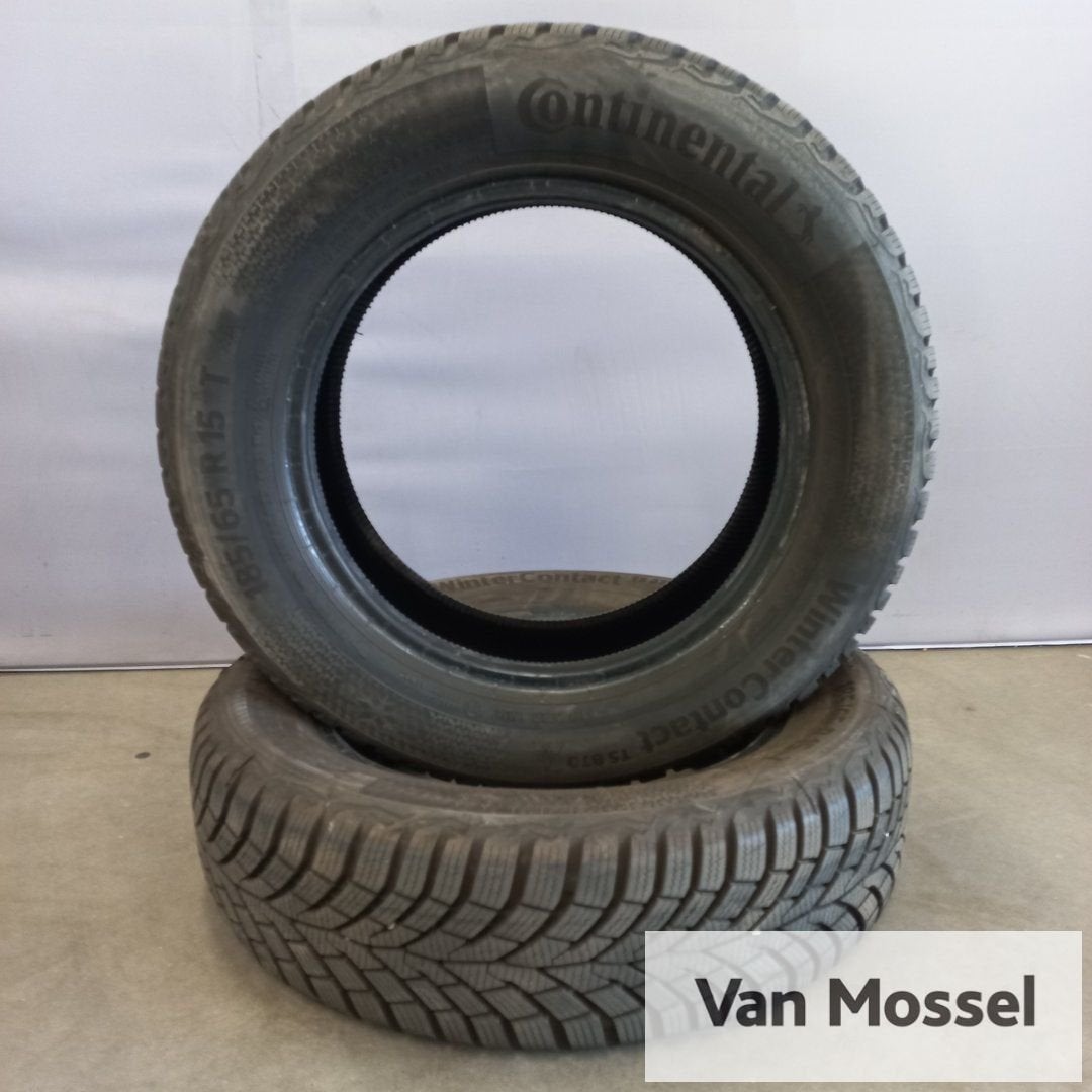 Continental Wintercontact TS870 185/65/R15 88T, Gebruikt, 15 inch, -, -
