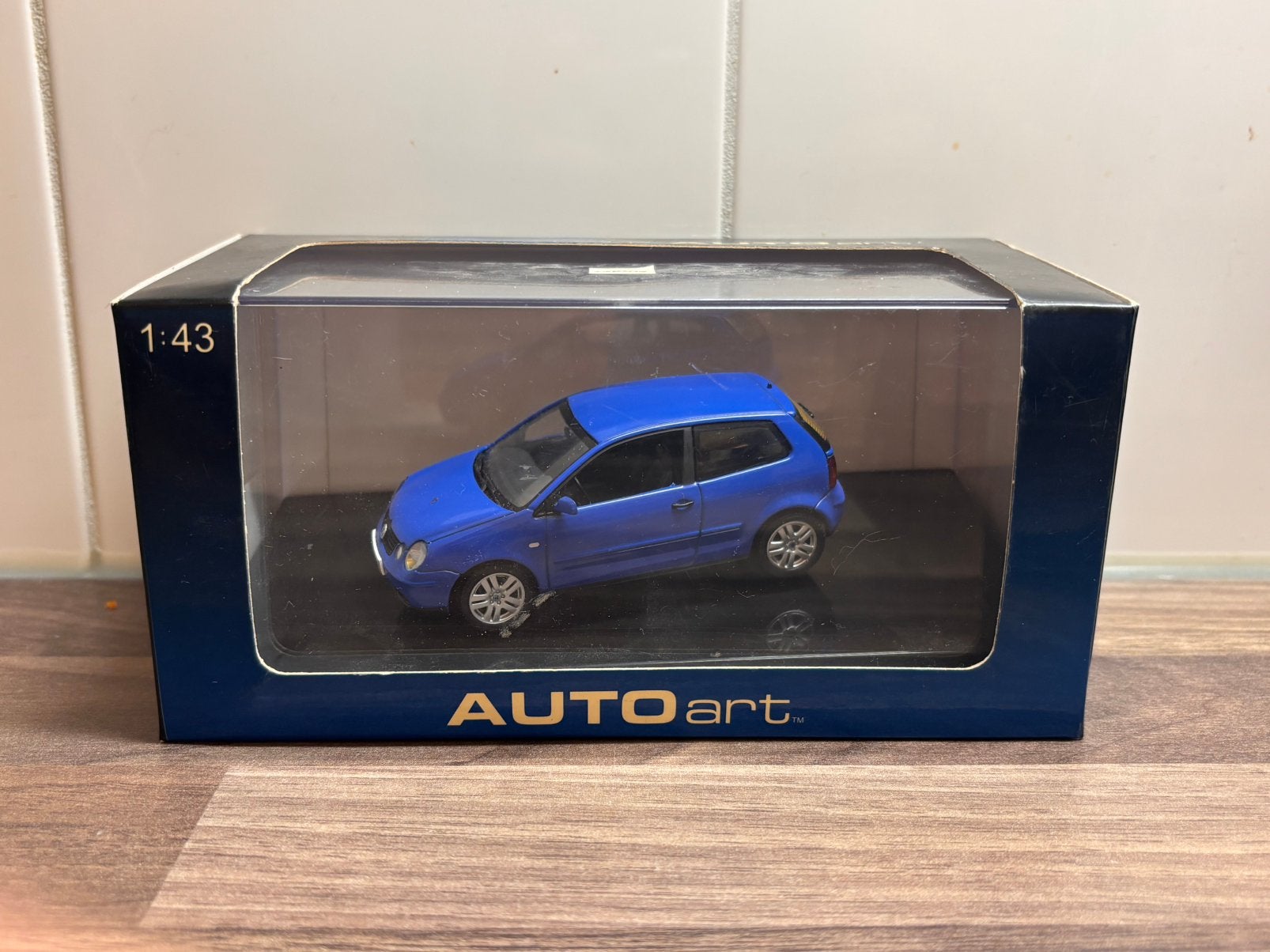 Volkswagen Polo 9N IV 2002 Sport Autoart 1:43, Ophalen of Verzenden, Zo goed als nieuw, Auto, Overige merken