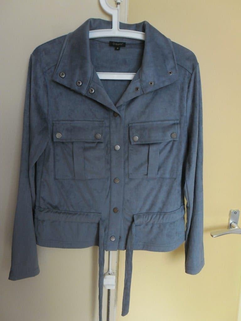 z.g.a.n. G-Maxx  dames jasje Maat M, Maat 38/40 (M), Blauw, Ophalen of Verzenden, Zo goed als nieuw