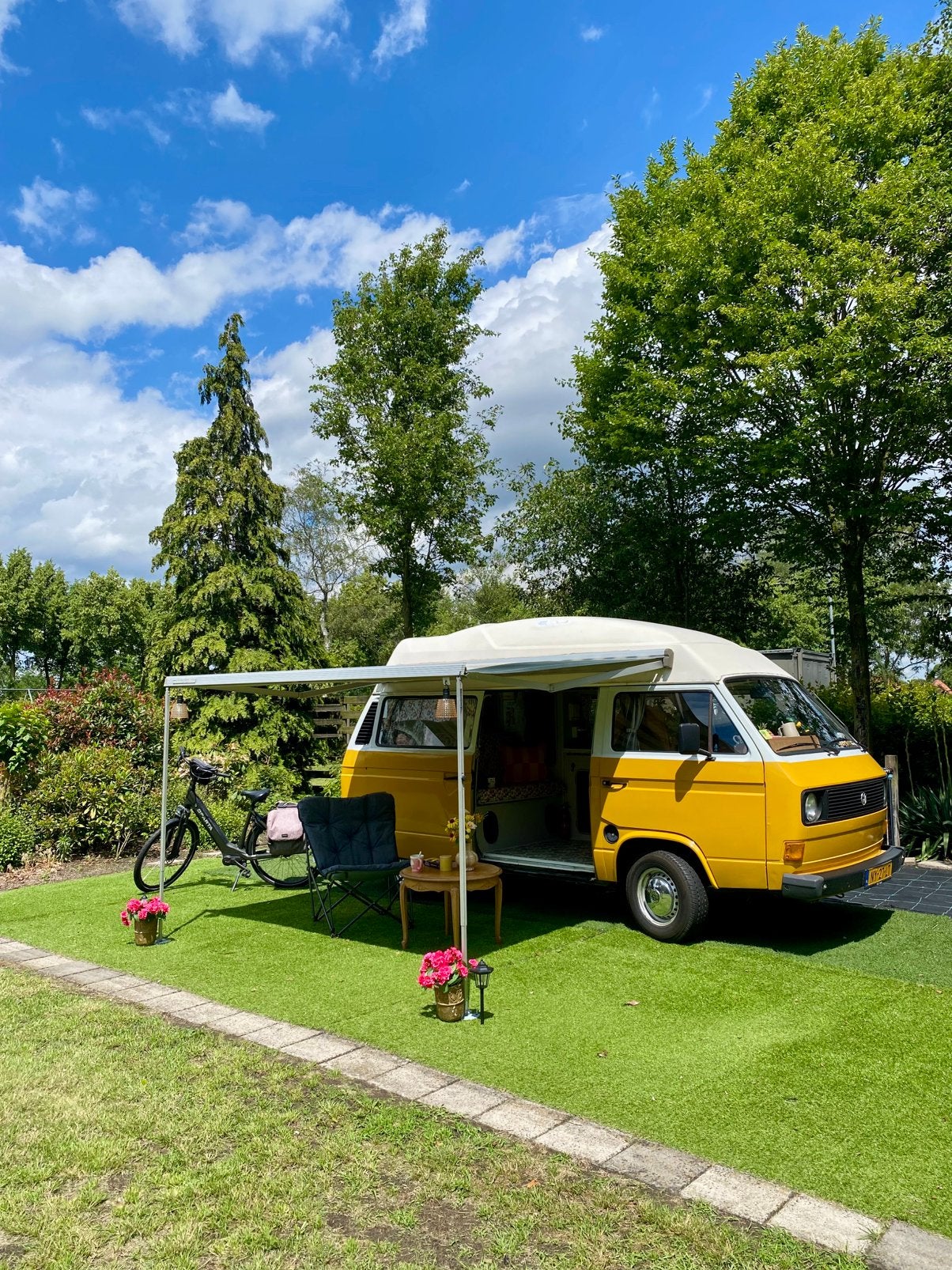 Volkswagen T3 Kampeerauto met vast Reimo hoogdak (automaat), Auto's, Automaat, Achterwielaandrijving, 1600 cc, 70 pk