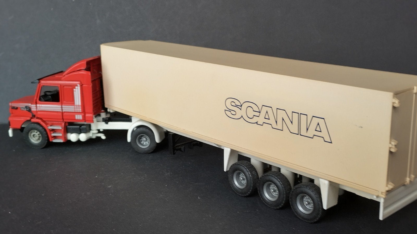 Scania 142 H Torpedo 1:50 Tekno Pol, Hobby en Vrije tijd, Verzenden, ., Tekno, Zo goed als nieuw