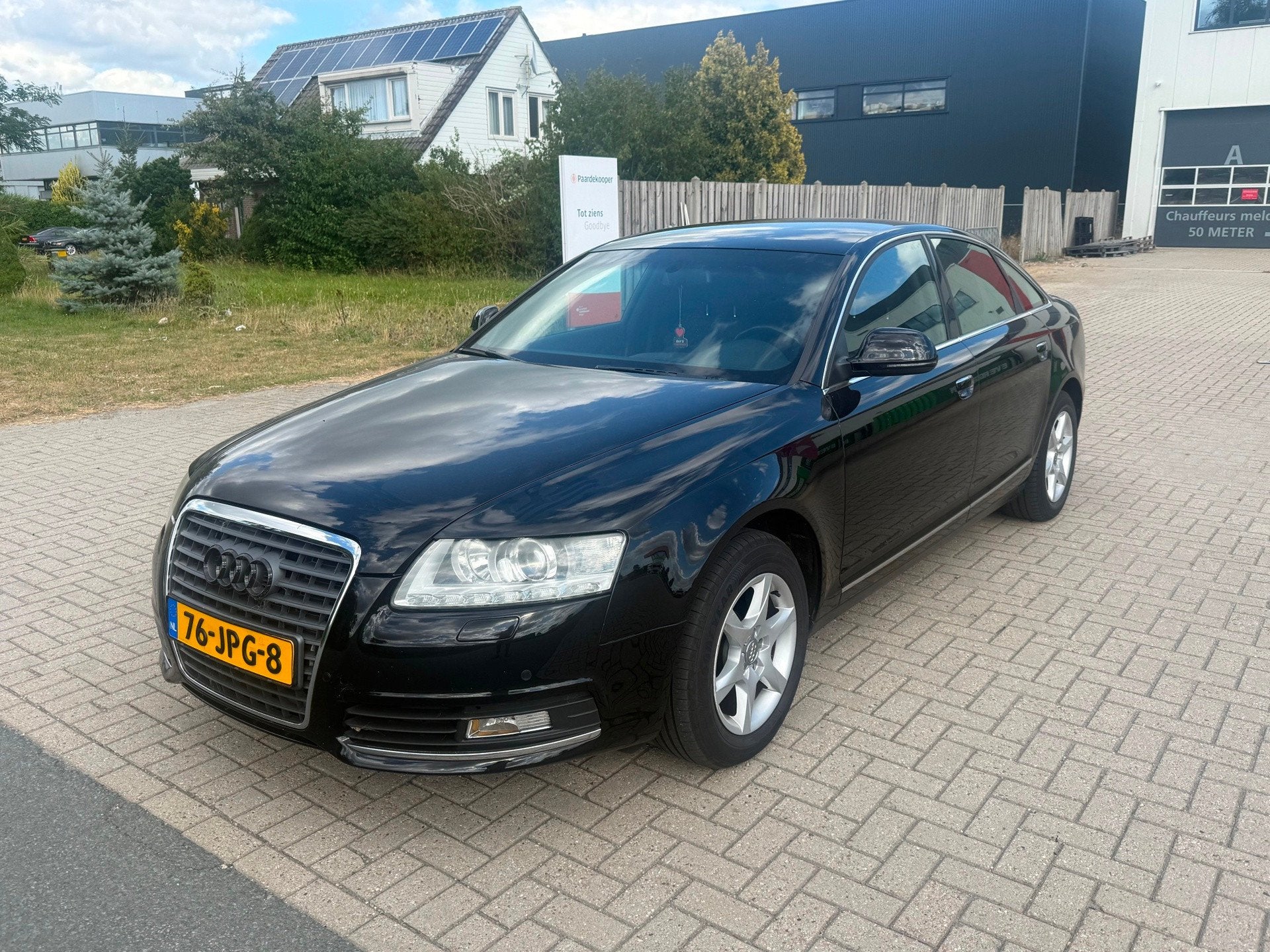 Audi A6 Limousine 2.0 TFSI Pro Line AUTOMAAT SEDAN ZWART 200, Auto's, Audi, Euro 5, 1525 kg, Gebruikt, 4 cilinders