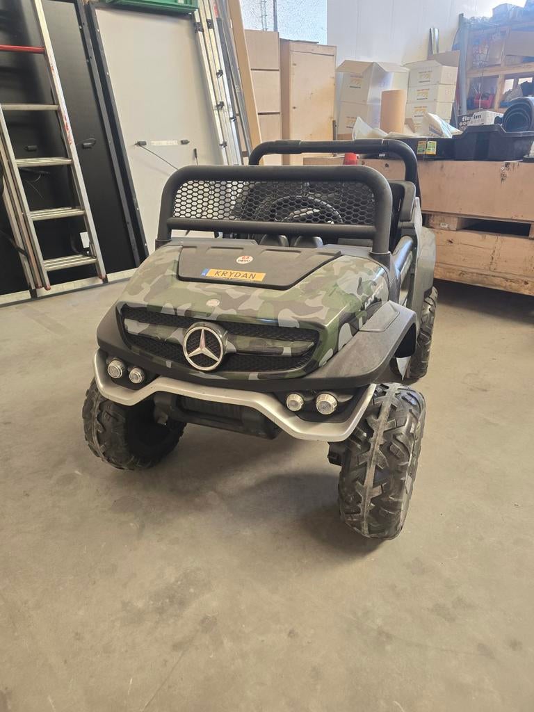 Elektrische auto 2 zitter off-road, Kinderen en Baby's, Speelgoed | Speelgoedvoertuigen, Afstandsbediening, Ophalen