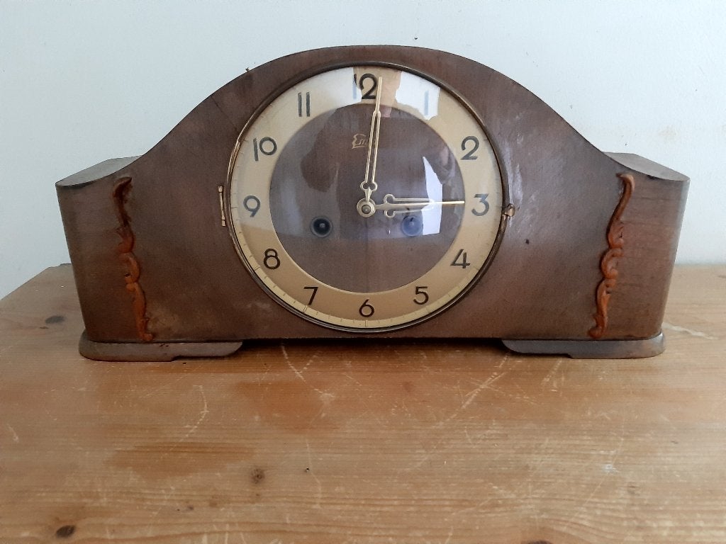 jaren 60 pendule, Antiek en Kunst, Antiek | Klokken, Ophalen of Verzenden