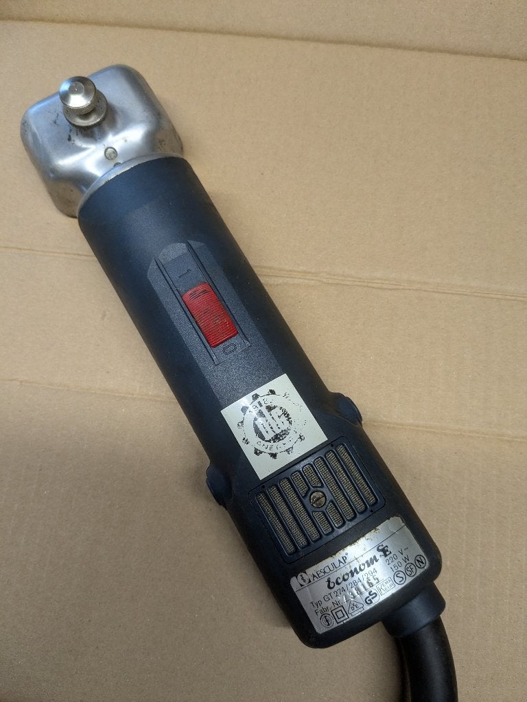 veescheermachine, Ophalen, Gebruikt