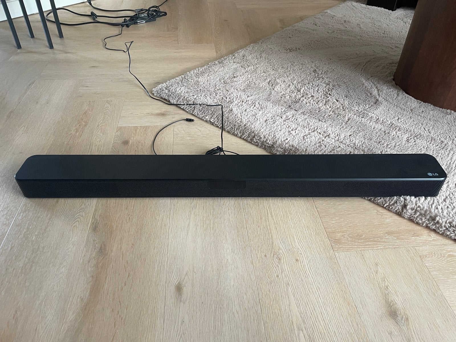 LG DSN4 Soundbar met draadloze subwoofer en HDMI kabel, Ophalen of Verzenden, Bluetooth, Zo goed als nieuw