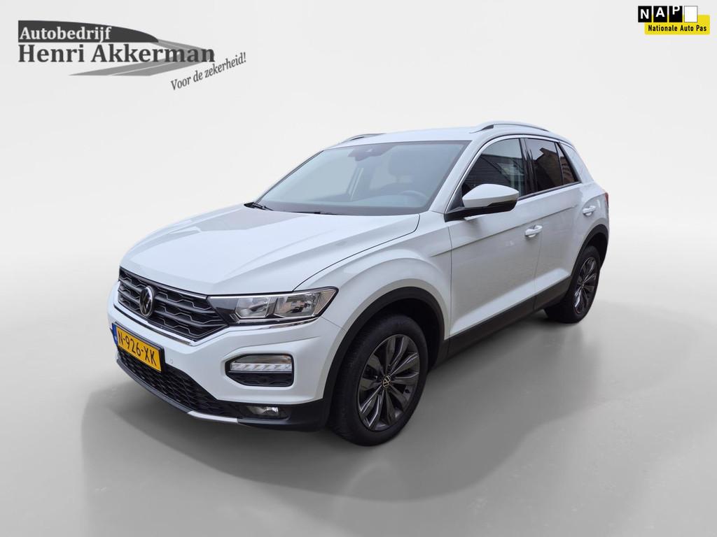 Volkswagen T-Roc 1.5 TSI Style | automaat, Auto's, Volkswagen, Stof, 4 cilinders, 150 pk, Wit