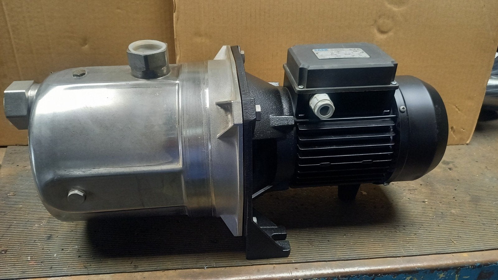 SAER M600 C RVS 380V waterpomp 7000 l, Ophalen, Saer, Saer, Elektrisch