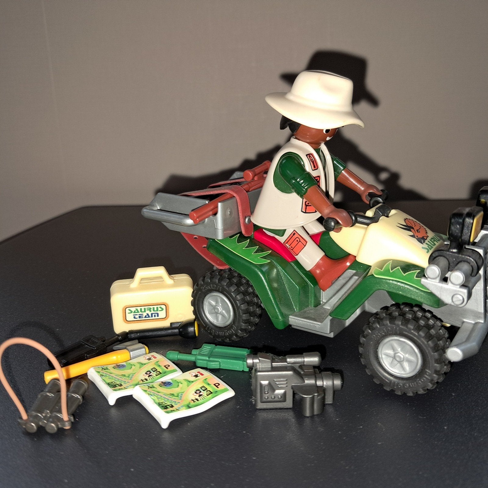 Playmobil quad/ safari quad / boswachter ,zie foto's, Ophalen of Verzenden