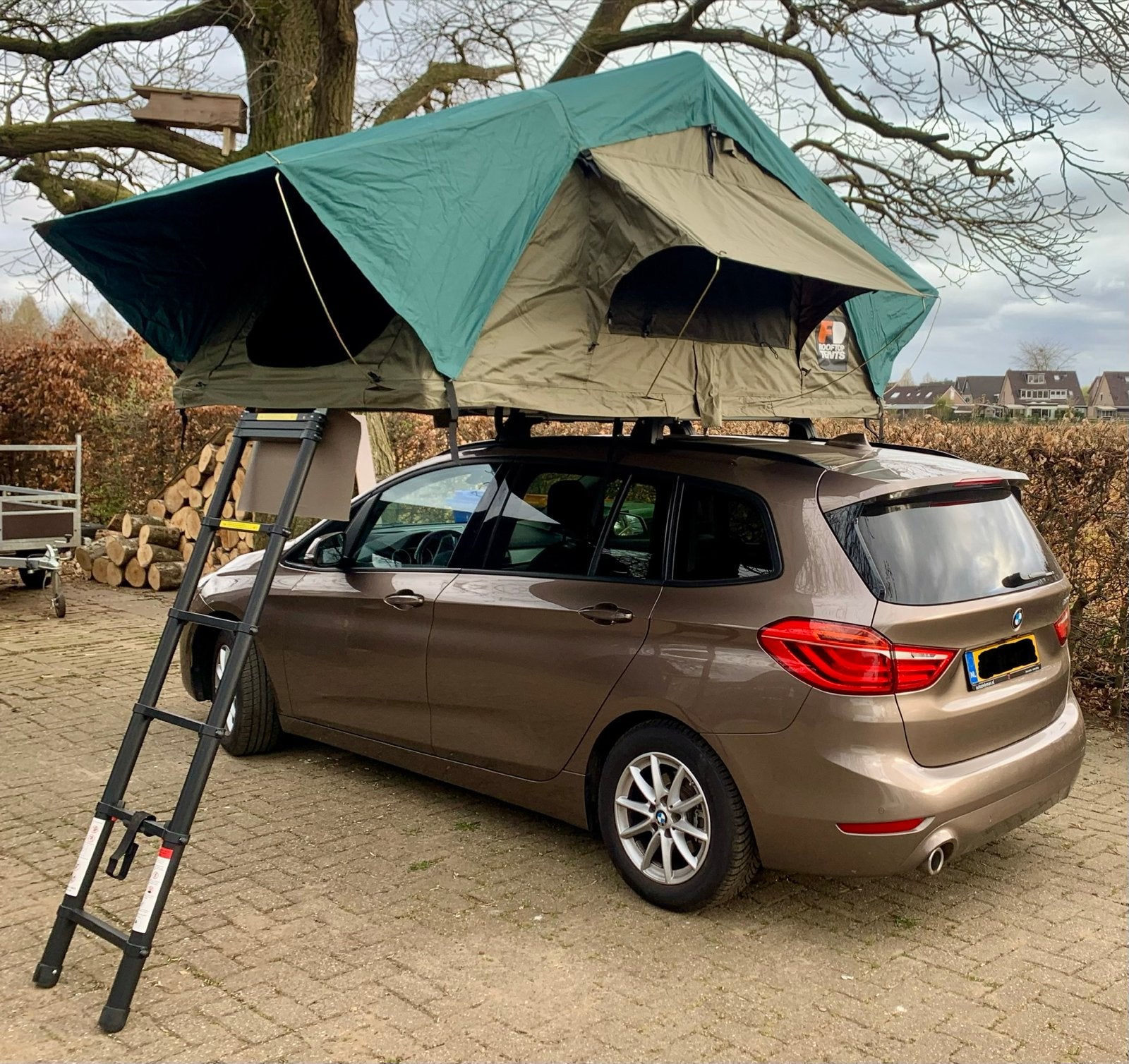 FD Rooftop Daktent - Klaar voor avontuur!, Caravans en Kamperen, Tenten, Ophalen, Zo goed als nieuw, Tot en met 2