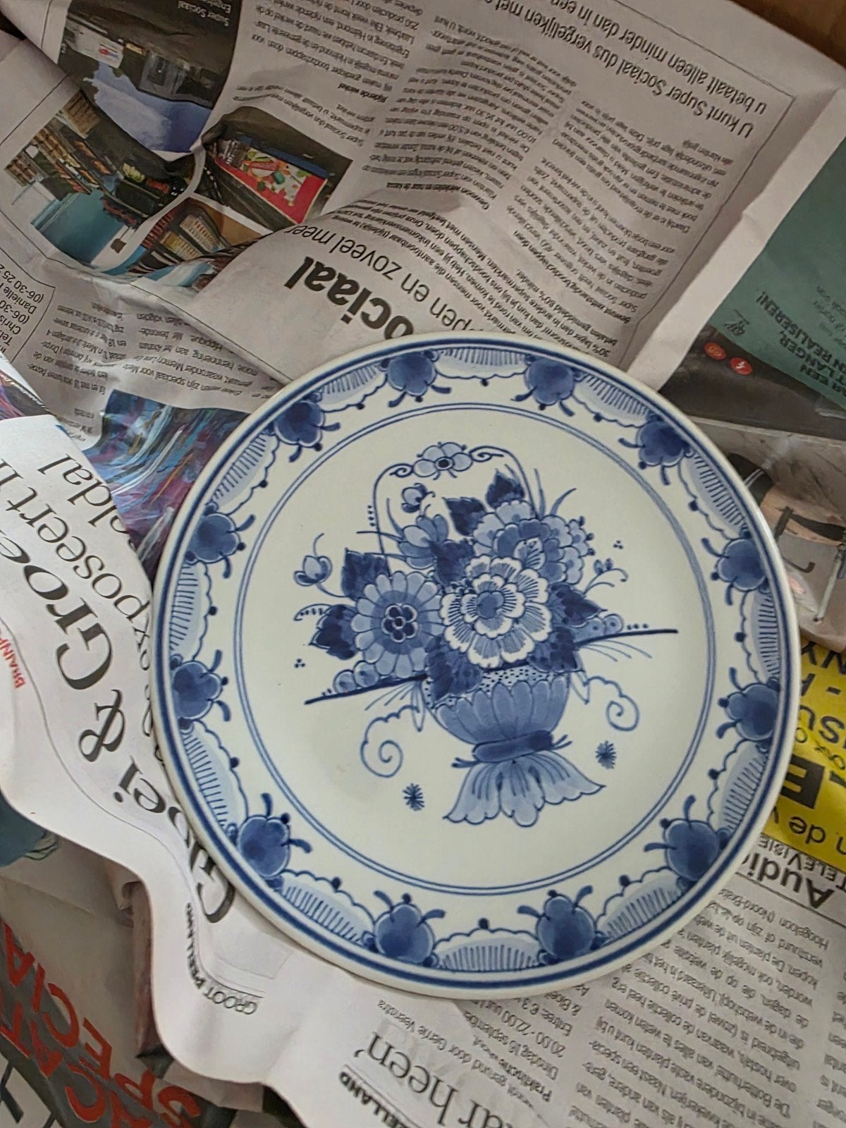 Diverse Delfts Blauwe Borden en Schalen 20€/p Stuck, Antiek en Kunst, Ophalen