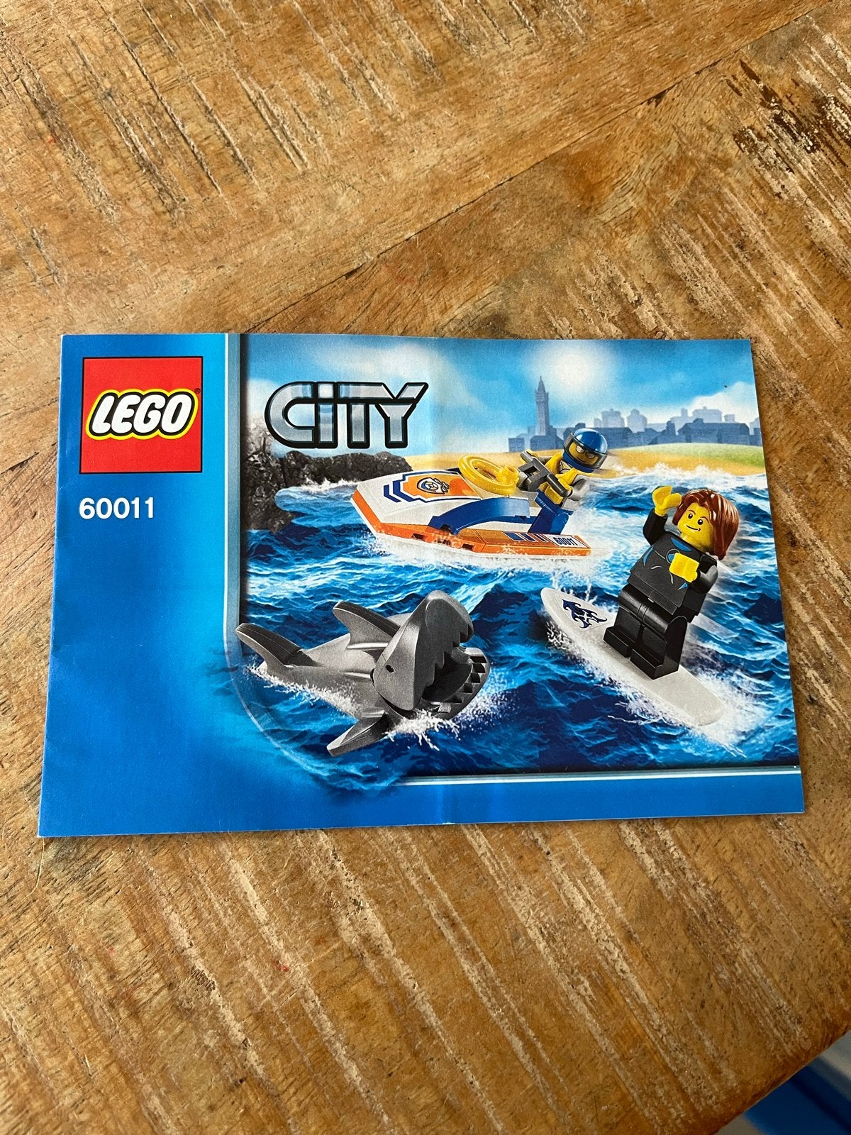 Lego City 60011 Surf Reddingsactie - 100% compleet, Kinderen en Baby's, Speelgoed | Duplo en Lego, Lego, Ophalen of Verzenden